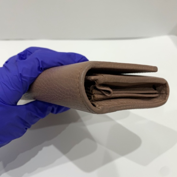 Gucci Pink Guccissima GG Clutch Sku#85436(Gently used,snap loose, missing strap) - Picture 7 of 15